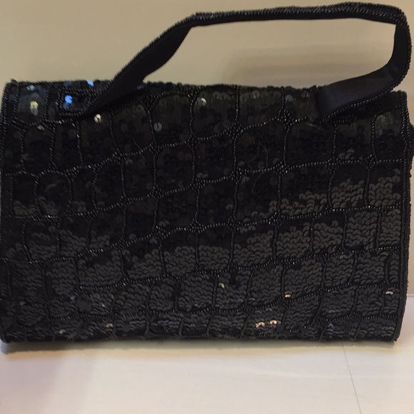 Handbag sequinned never used - Picture 2 of 4